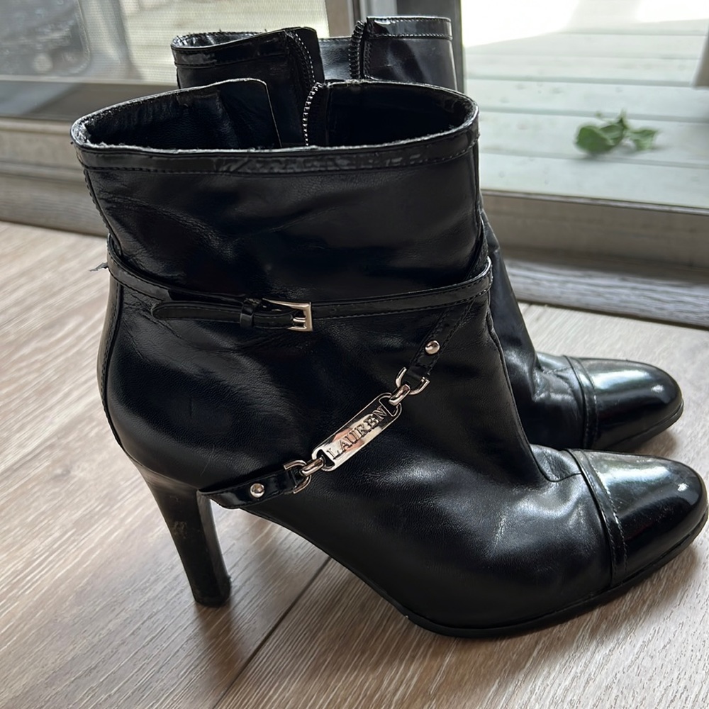 Ralph Lauren over the knee boots